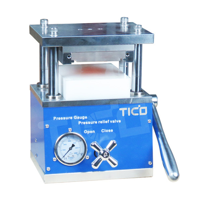 acheter Machine de découpe sous pression hydraulique compacte pour électrode à cellule de poche online manufacture