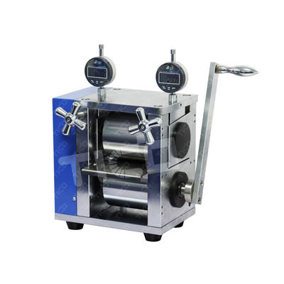 Acheter Machine de presse à rouleaux manuelle de 100 mm de largeur pour la fabrication d'électrodes à batterie fabrication en ligne