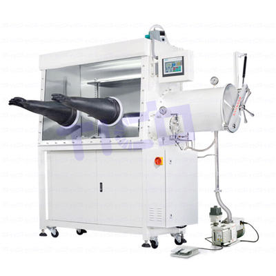 acheter Une seule station de laboratoire de boîte à gants sous vide batterie R & D boîte à gants chambre sous vide online manufacture