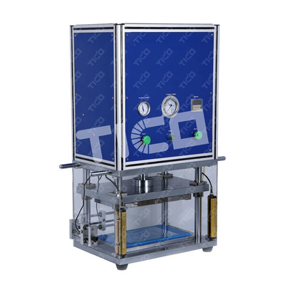 acheter Machine de découpe à matrices semi-automatique de 280 mm de largeur pour la fabrication d'électrodes à cellules de poche en polymère online manufacture