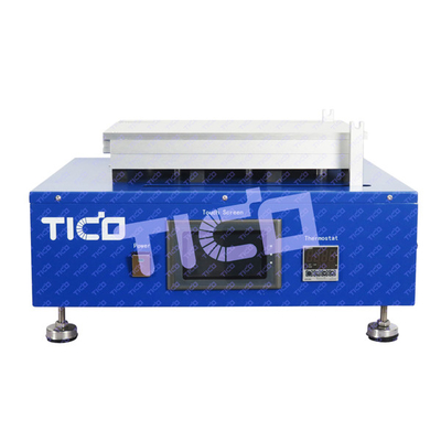 acheter Machine de revêtement de film de 300 mm contrôlée par écran tactile avec appareil de chauffage inférieur online manufacture