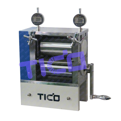 acheter Roulez le calendrier manuel de calandrement de machine de batterie de largeur de la presse 150mm online manufacture