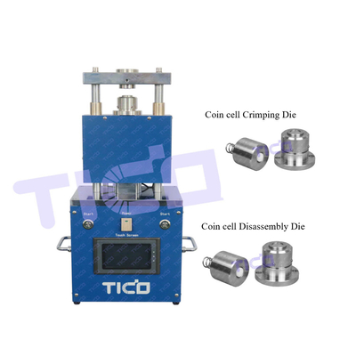 acheter Machine de décapage électrique de cellules de pièces de monnaie pour la ligne de production de cellules de boutons de laboratoire CR2032 CR2025 CR2016 online manufacture