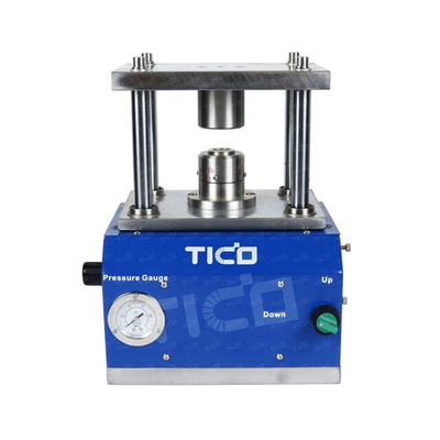 Équipement de crimpage de cellules de pièces de monnaie CR20xx Machine à gaz Acier chrome