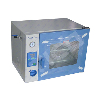 Forneau sec de laboratoire de 50L 133Pa Chambre de séchage sous vide compacte équipée de vannes à gaz inerte