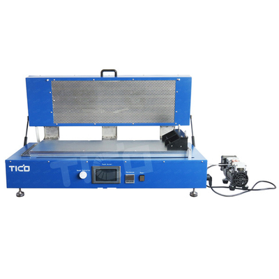 Équipement de laboratoire de cellules de poche de 800 mm de largeur Machine de revêtement de film sous vide AC110V 220V