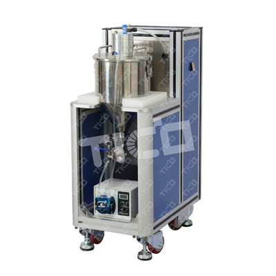 Machine de mélange à batterie réglable en vitesse Système d'alimentation en lisier pour revêtement de film de batterie