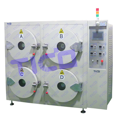 Machine de séchage sous vide à électrode à batterie à quatre portes circulaire 30 kW