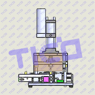 Machine automatique de décapage de batterie à cellules cylindriques pour la ligne pilote d'ion lithium de laboratoire