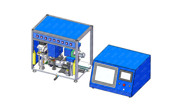 Machine d'assemblage automatique à cellules de pièces intégrées